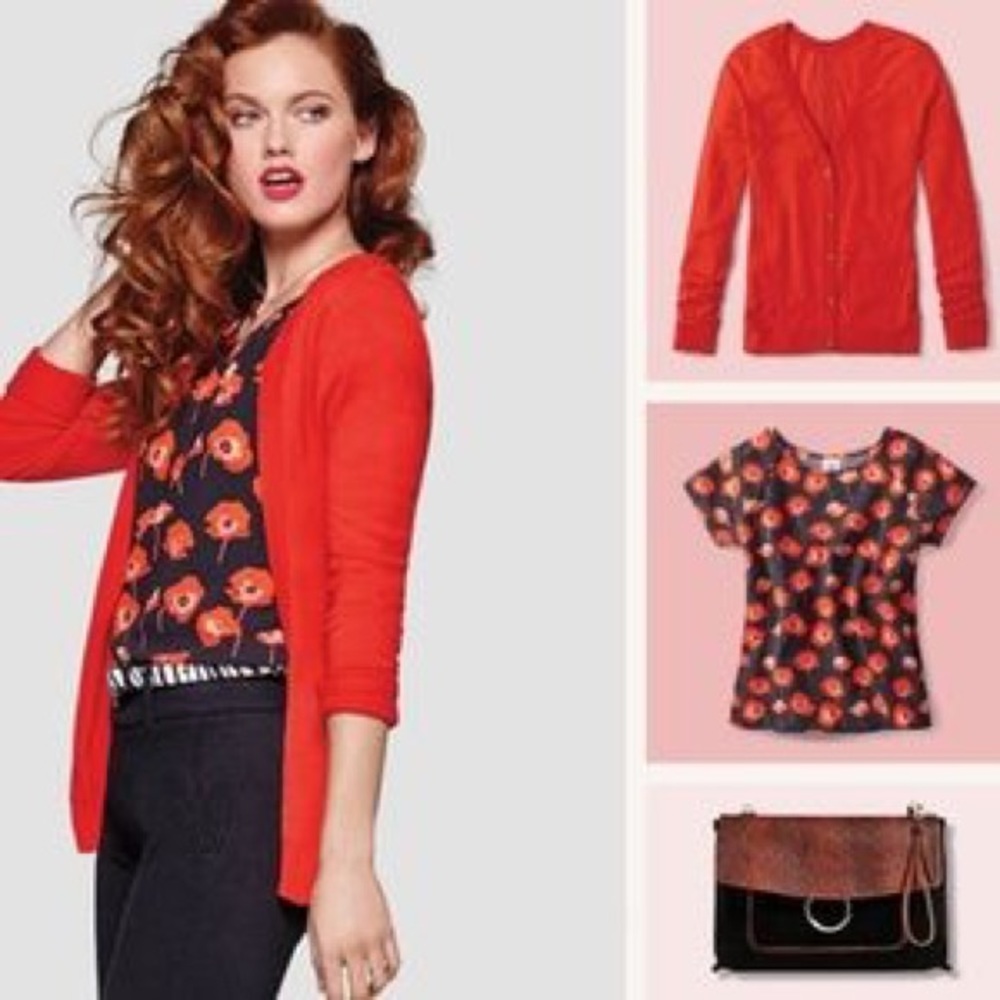 Cabi Fiery Cobblestone Cardigan